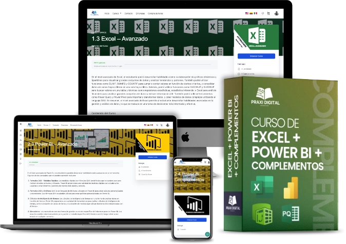 Excel + Power BI + Complementos